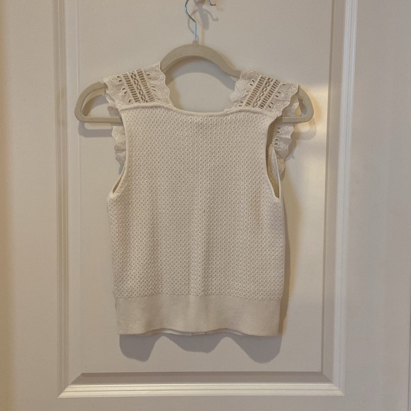 Anthropologie PILCRO Crafted Bib Sweater Tank NEW $128 XS - Picture 8 of 8